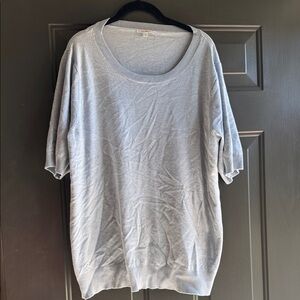 Milano Scoop Neck Light Blue Sweater